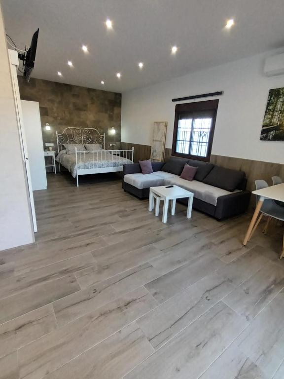 Posteľ alebo postele v izbe v ubytovaní APARTAMENTO AMARÉ