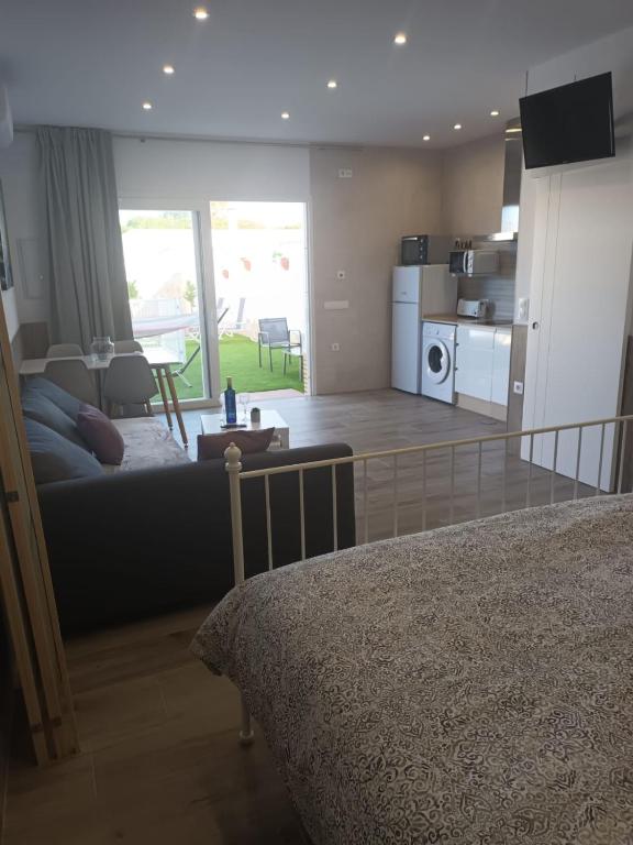 Kuchyňa alebo kuchynka v ubytovaní APARTAMENTO AMARÉ