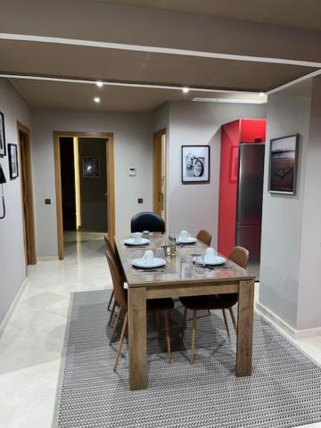 Area soggiorno di Hotel Appartement Tanger