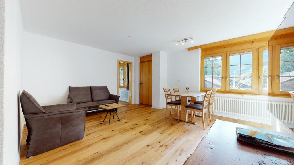 Posezení v ubytování Haus Marietta - Leukerbad