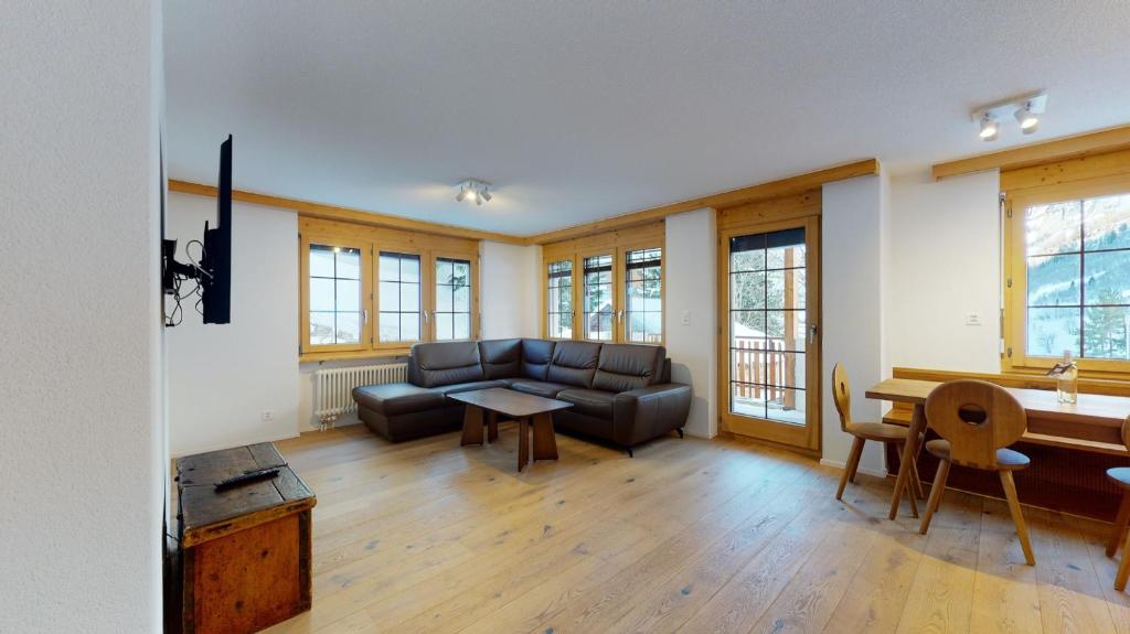 Posezení v ubytování Haus Marietta - Leukerbad