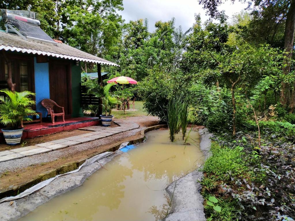 Zahrada ubytování Gangula Eco lodge