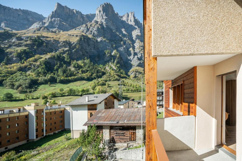 Nespecifikovaný výhled na hory nebo výhled na hory při pohledu z apartmánu