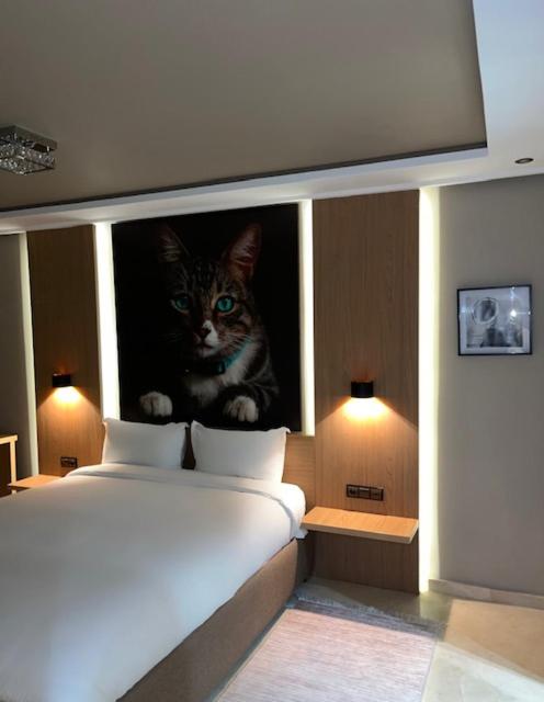 Letto o letti in una camera di Hotel Appartement Tanger