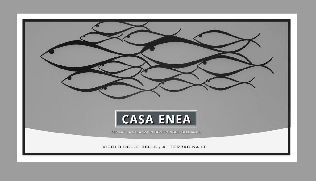 un cartel para el evento de la casa géneros en CASA ENEA TERRACINA - Relax Sauna Apartment, en Terracina