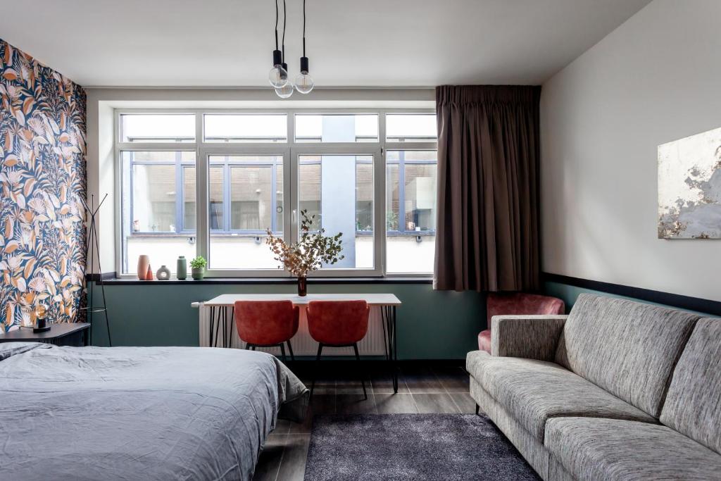 Hey - Aparthotel Brussels - King Studio Met Bankbed
