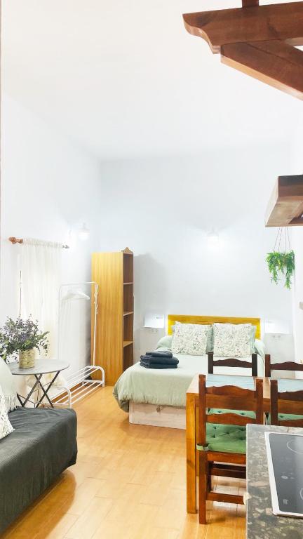 Posedenie v ubytovaní Apartamento ALAZUL Luna
