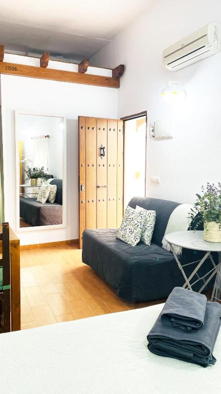 Posteľ alebo postele v izbe v ubytovaní Apartamento ALAZUL Luna