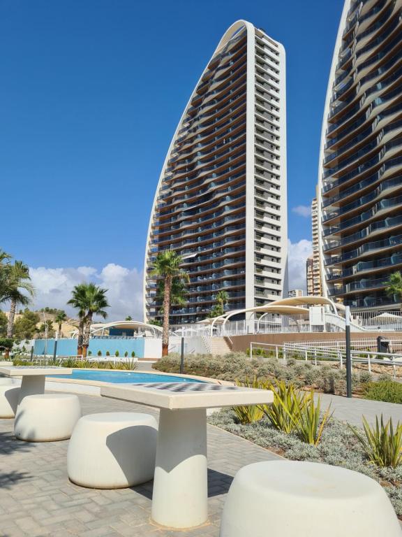 Bazén v ubytovaní Apartament Sunset Waves 67 alebo v jeho blízkosti