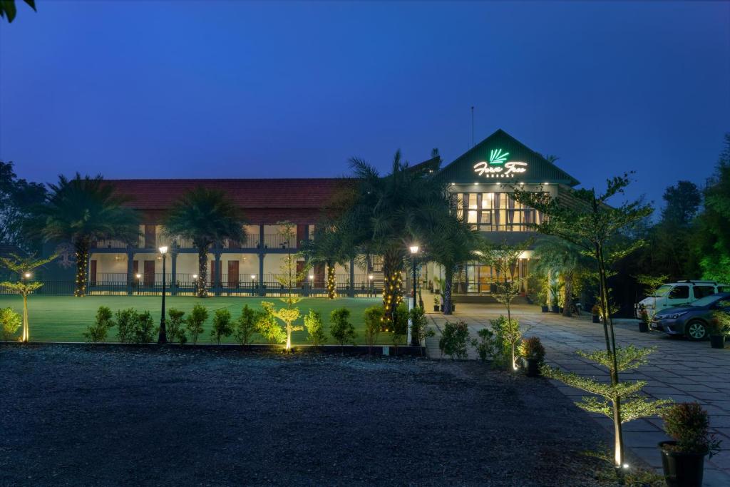 Zahrada ubytování Fern Tree Resort