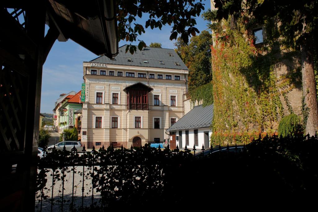 Budova, kde se penzion nachází