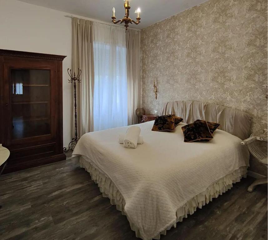 Postel nebo postele na pokoji v ubytování Ciao Verona Bed and Kitchen