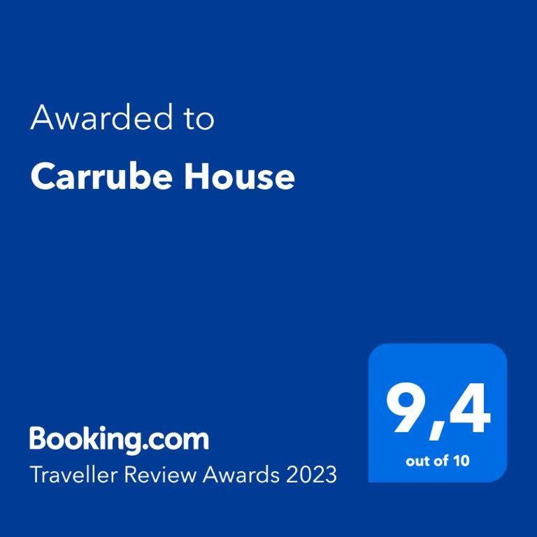 Certifikát, hodnocení, plakát nebo jiný dokument vystavený v ubytování Carrube House