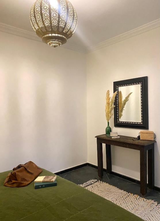 Postel nebo postele na pokoji v ubytování Riad Ksar Saad & Spa