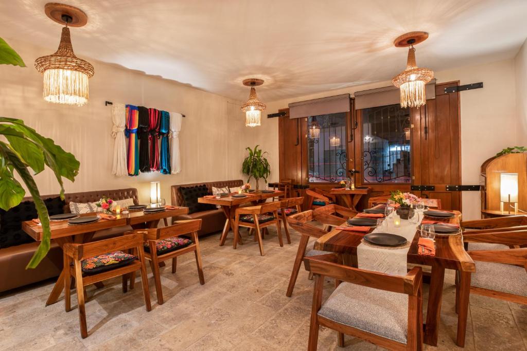 Posezení v ubytování Le Muuch Hotel Boutique