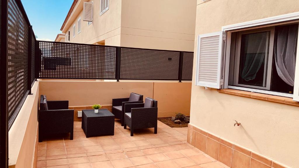 Balkón alebo terasa v ubytovaní OZEAN SUNSET HOUSE