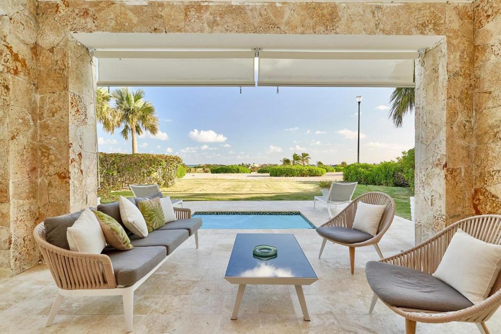 New Marvelous Cap Cana Condo With Outdoor Terrace And Private Pool - Apartment Mit 3 Schlafzimmern