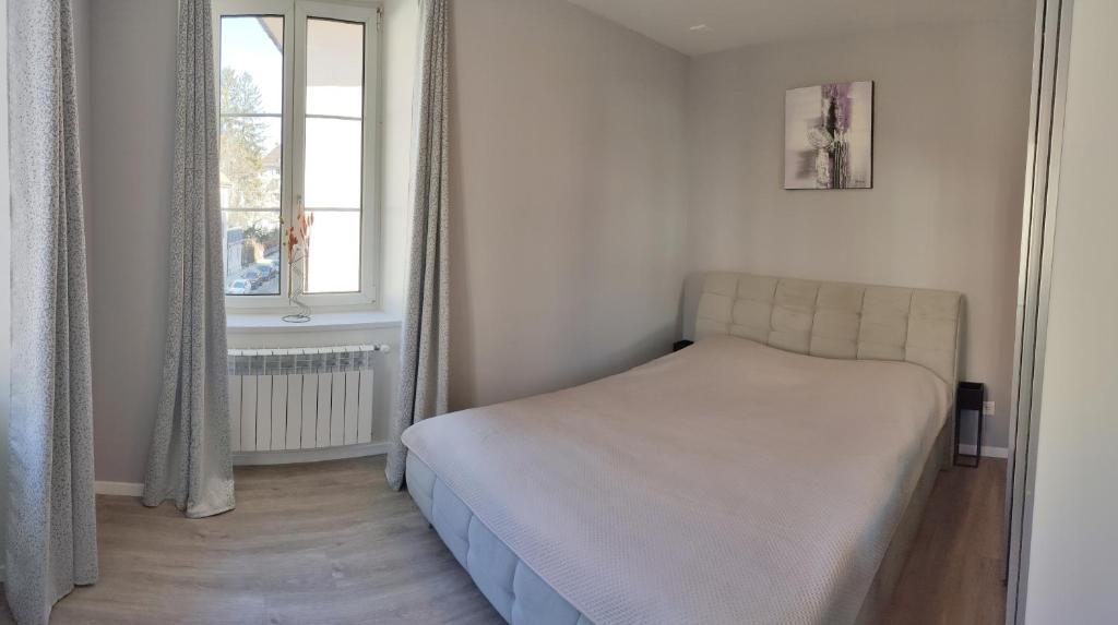 Postel nebo postele na pokoji v ubytování New apartment - MEMO - Le Locle
