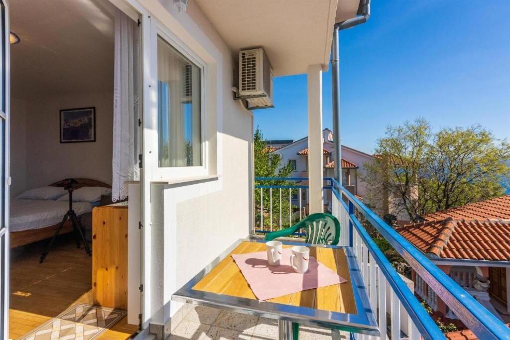 Balkón nebo terasa v ubytování Apartments Bozana