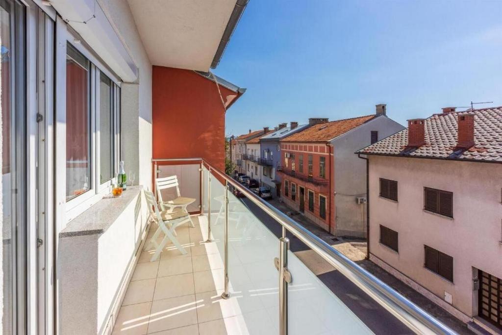 Balkón nebo terasa v ubytování Apartments Ivana