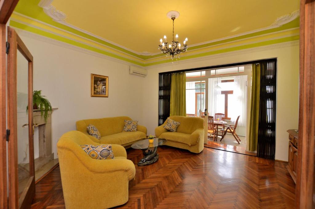 Posezení v ubytování Apartments Romina