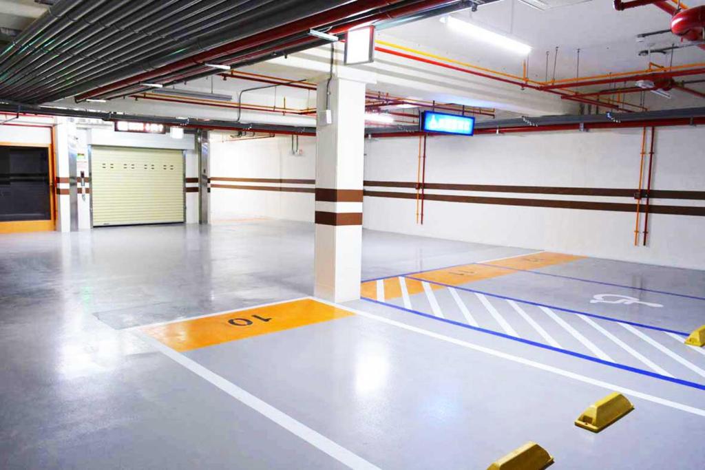Půdorys ubytování Fuward Hotel Tainan