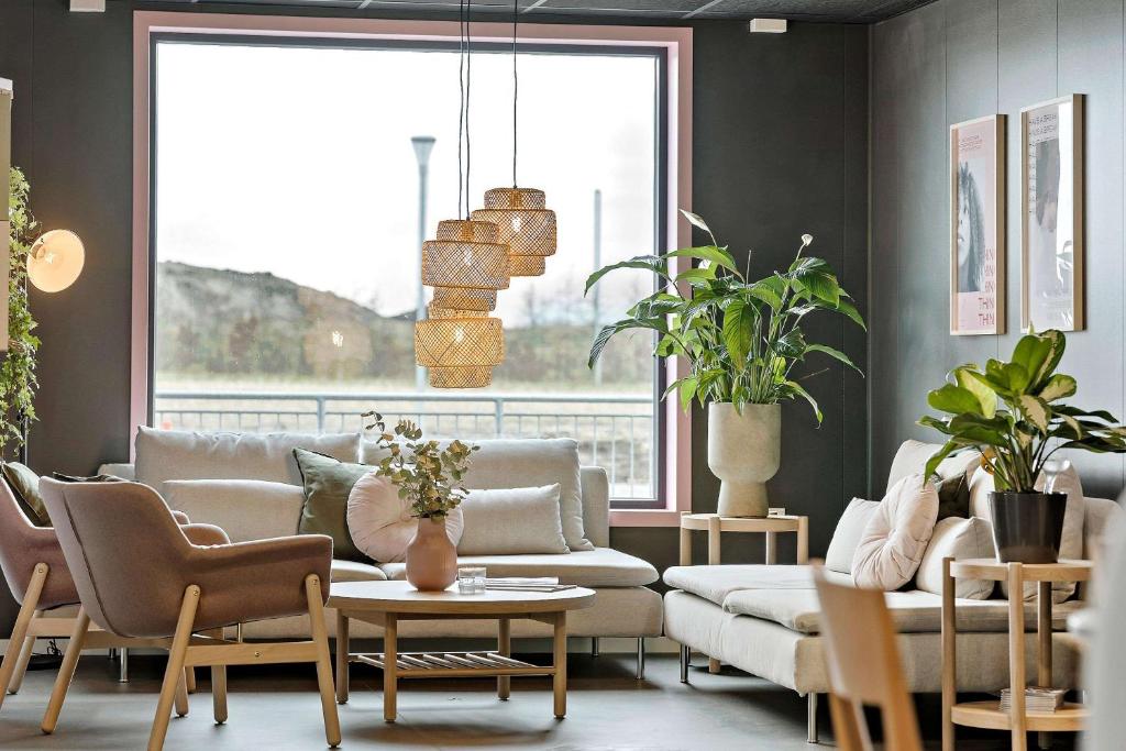 Posezení v ubytování Aiden by Best Western Herning