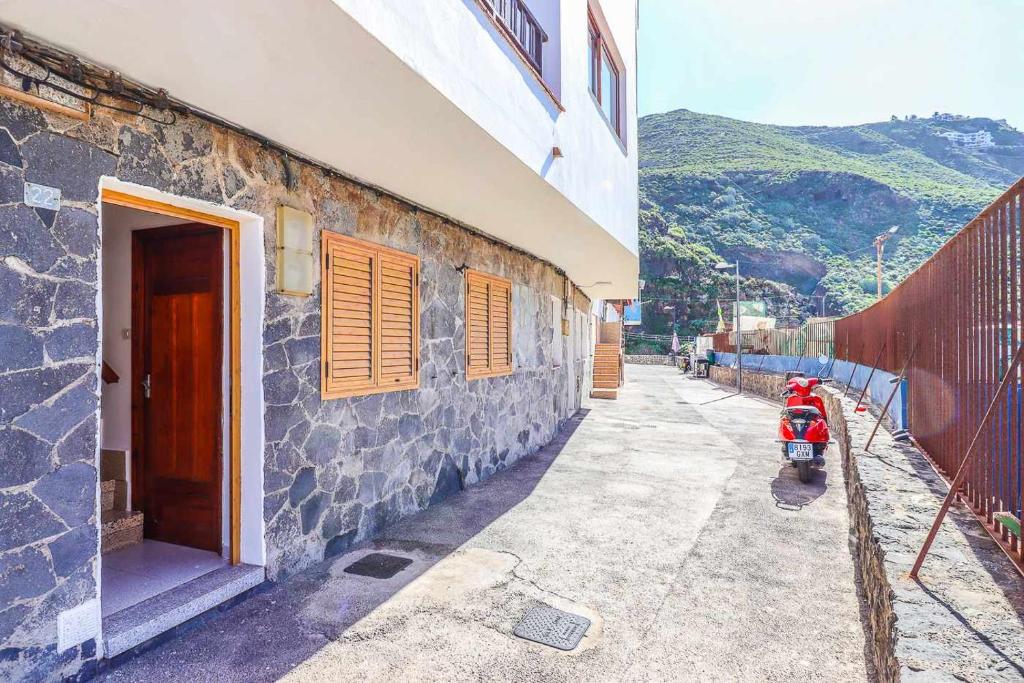 Nespecifikovaný výhled na hory nebo výhled na hory při pohledu z apartmánu