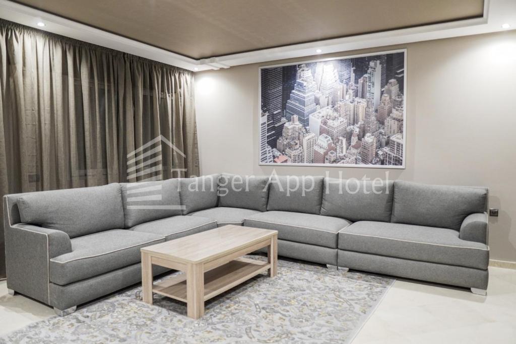 Area soggiorno di Hotel Appartement Tanger