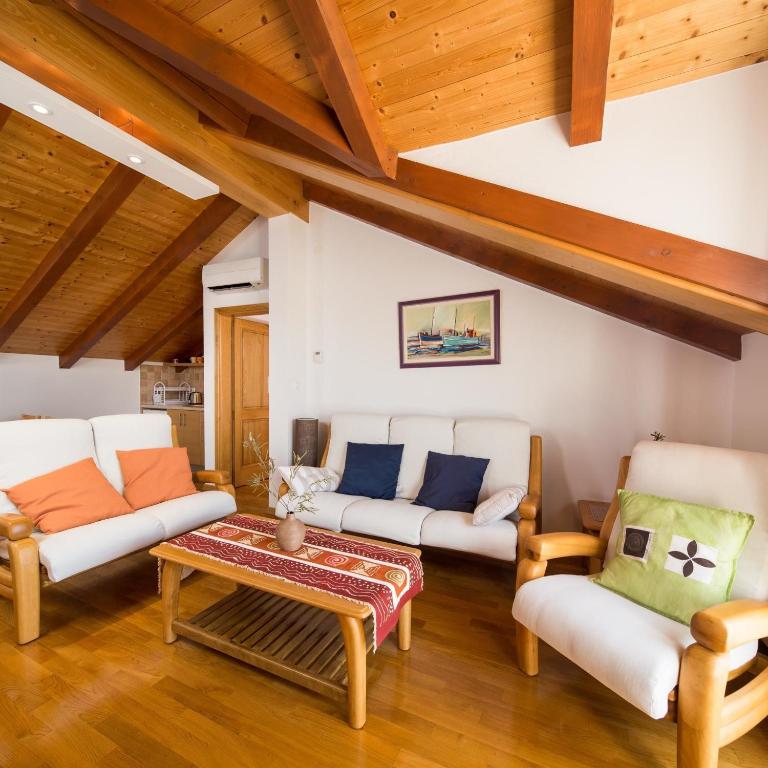 Posezení v ubytování Apartment Zlendic