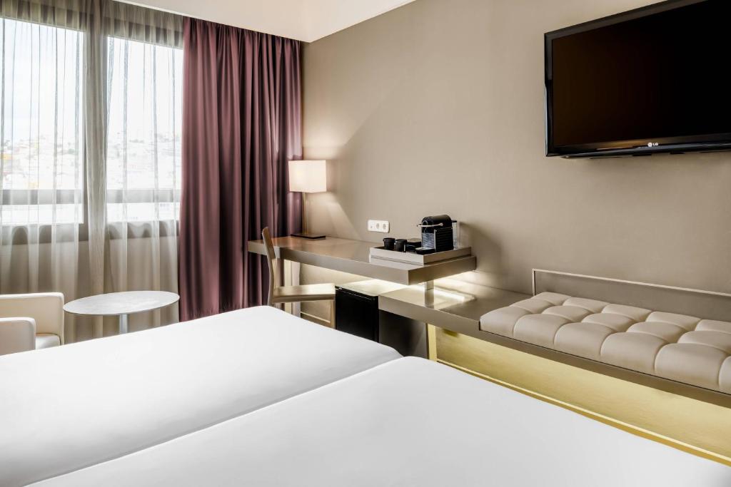 Posteľ alebo postele v izbe v ubytovaní AC Hotel Iberia Las Palmas by Marriott