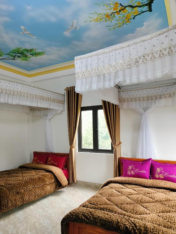 Ngựa Bay B&B - Twin Room With Mountain View