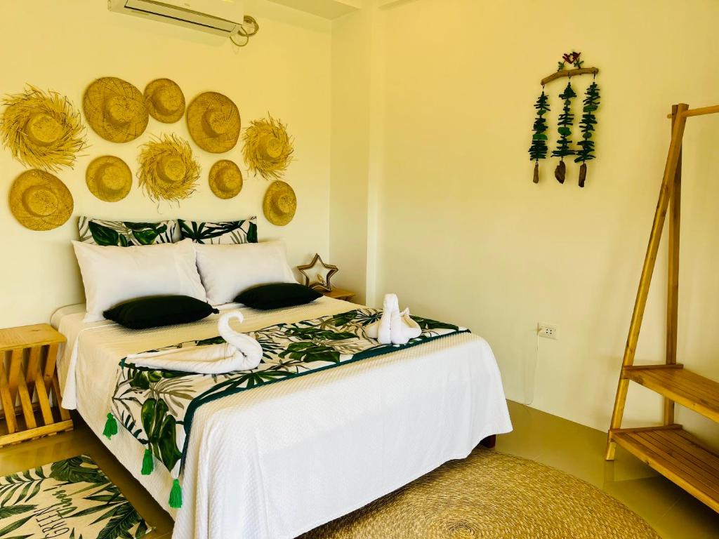 La Palapa Inn Port Barton - Luxe Tweepersoonskamer Met Balkon