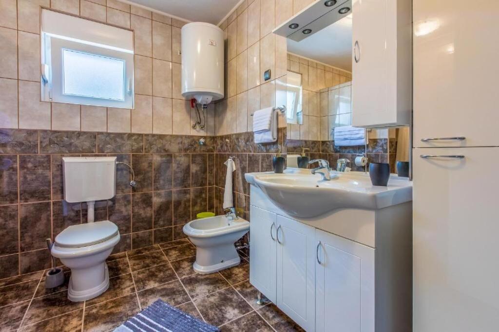 Koupelna v ubytování Apartments Cvetkovic
