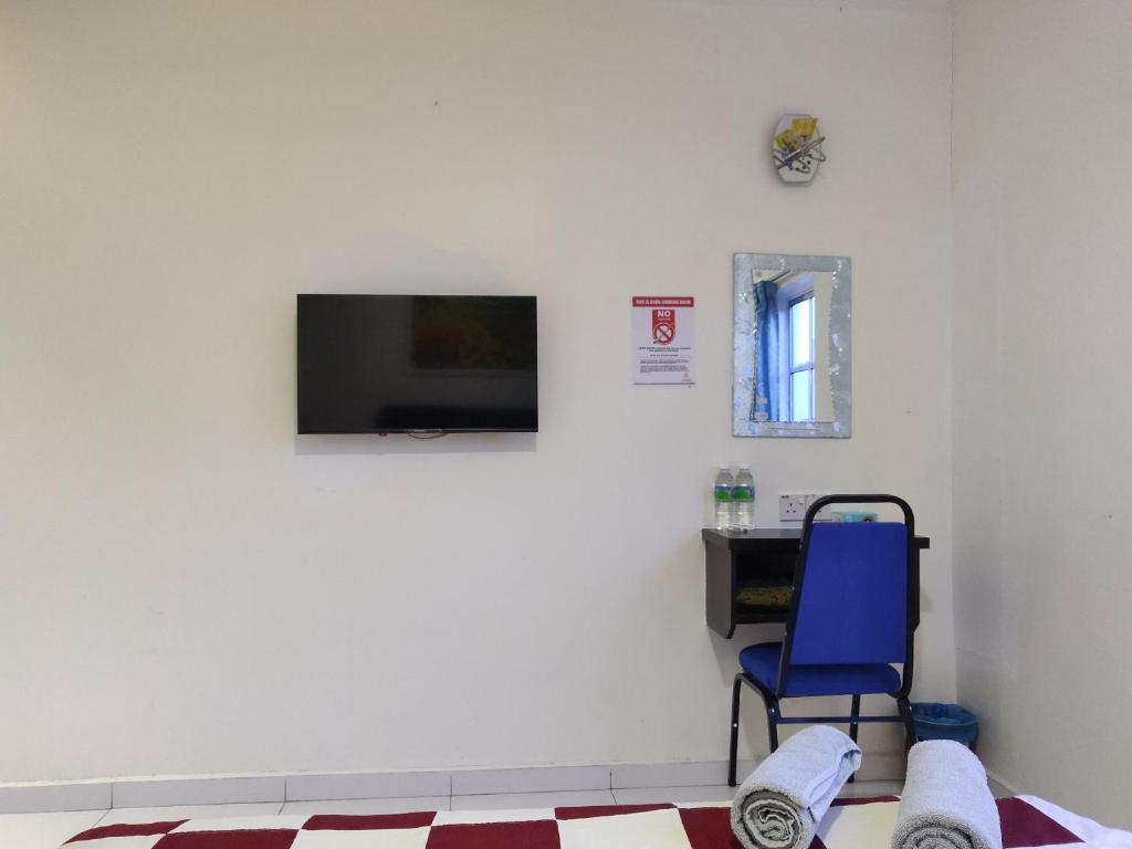 TV a/nebo společenská místnost v ubytování Hotel EC Double Star KLIA 1-KLIA 2
