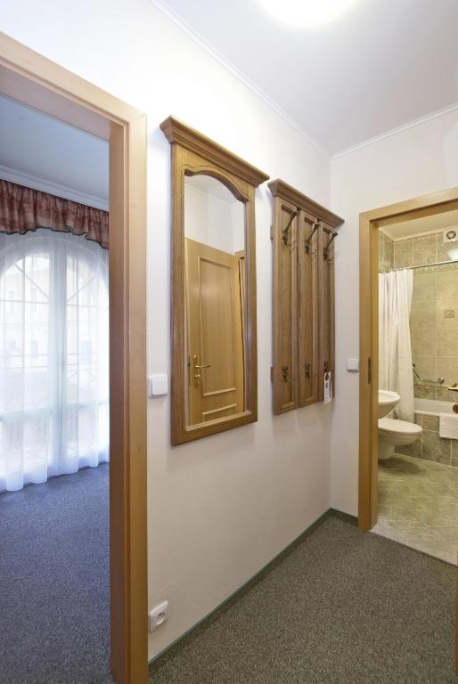 Koupelna v ubytování Villa Rosa