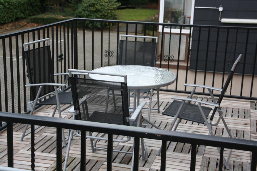 Balkón nebo terasa v ubytování Hotel Platinium