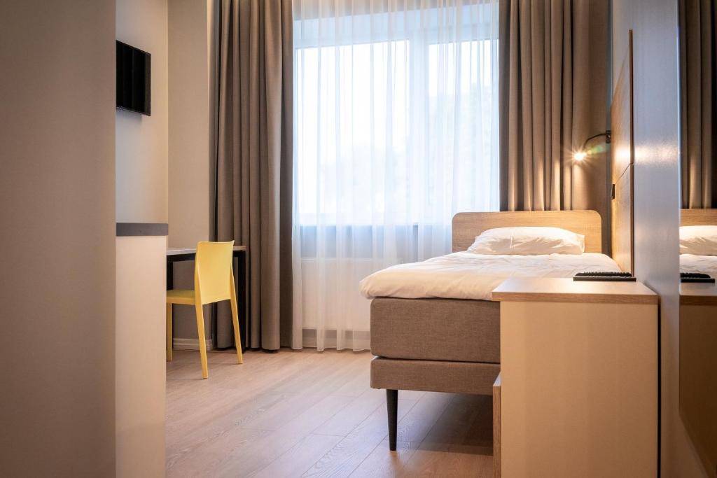 Postel nebo postele na pokoji v ubytování Espak Hostel