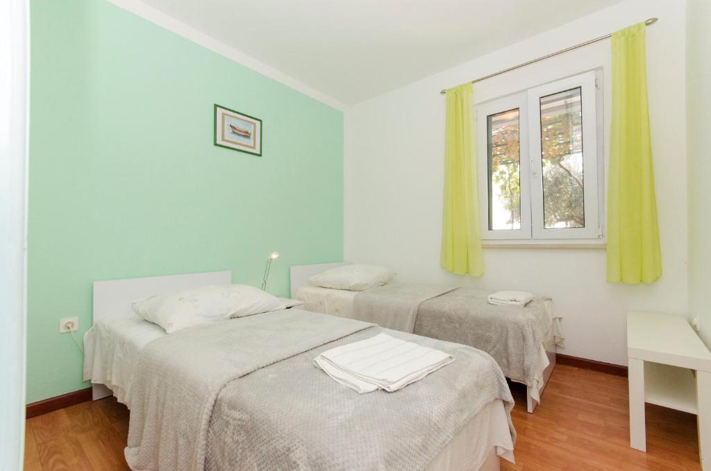 Postel nebo postele na pokoji v ubytování House Ratac