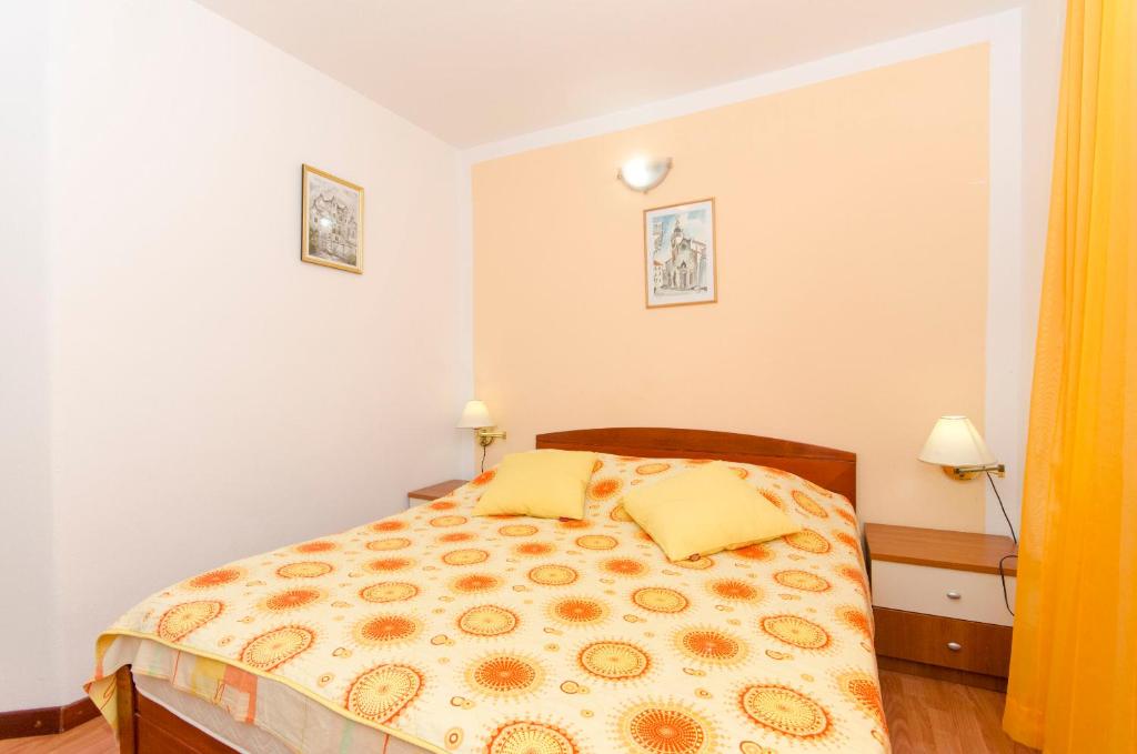 Postel nebo postele na pokoji v ubytování House Ratac