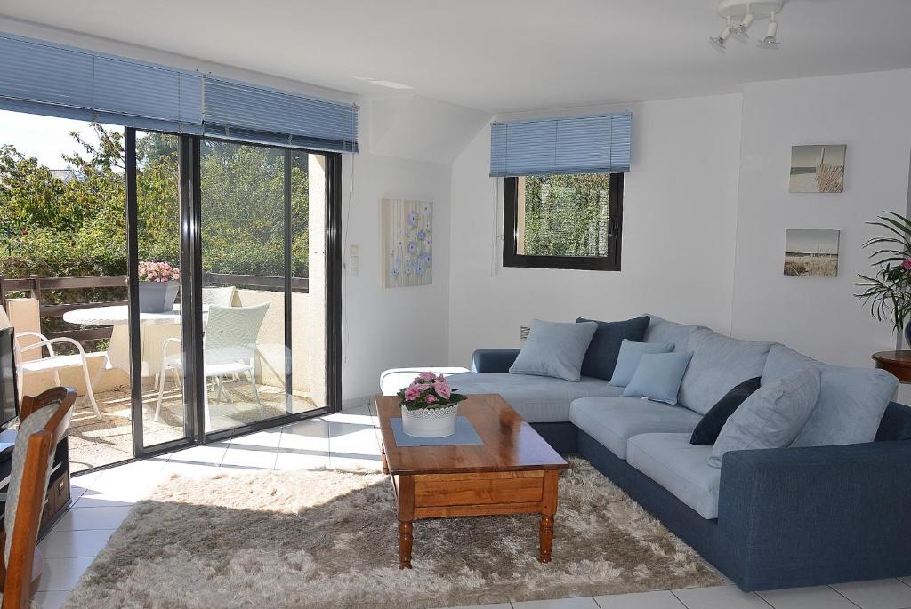 Posedenie v ubytovaní Superbe appartement 3 étoiles à proximité centre et plage à PERROS-GUIREC - Réf 942
