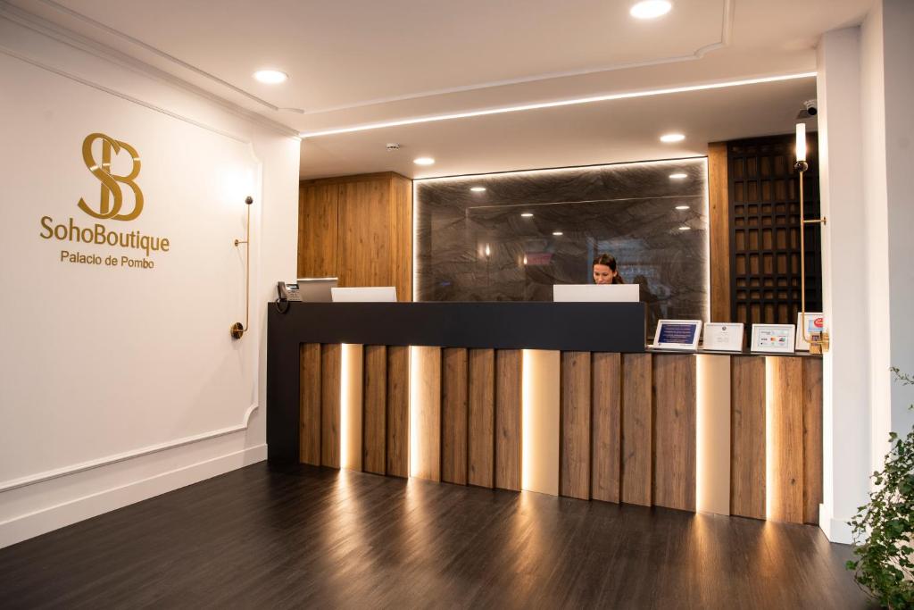 Vstupní hala nebo recepce v ubytování Soho Boutique Palacio de Pombo