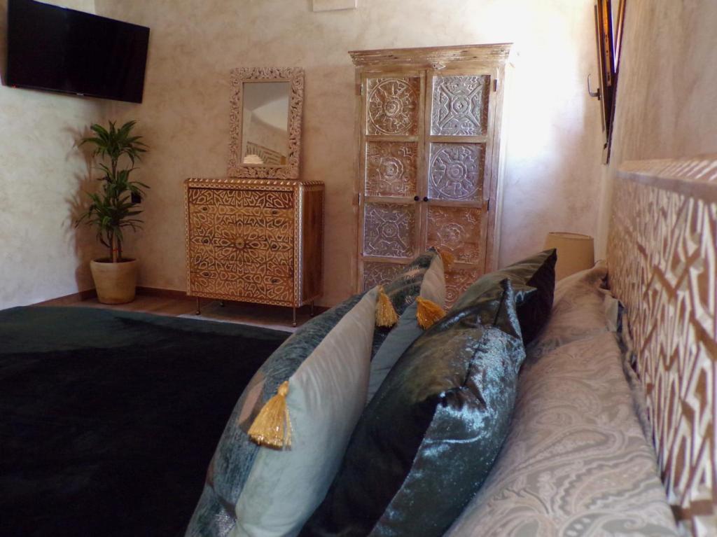 Posezení v ubytování Riad Medina Mudéjar Cádiz