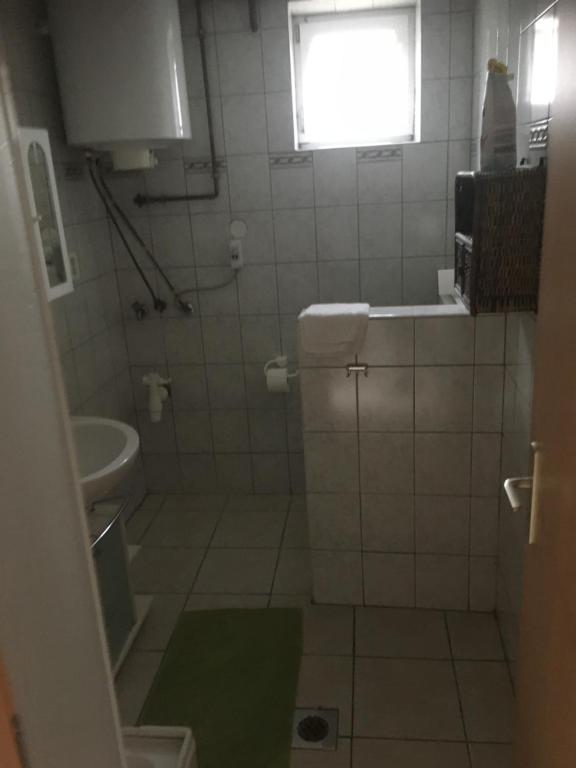 Koupelna v ubytování Mecseki Farkasvár