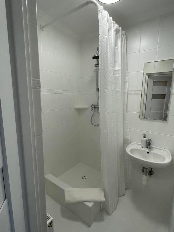 Kúpeľňa v ubytovaní Hotelik Maria