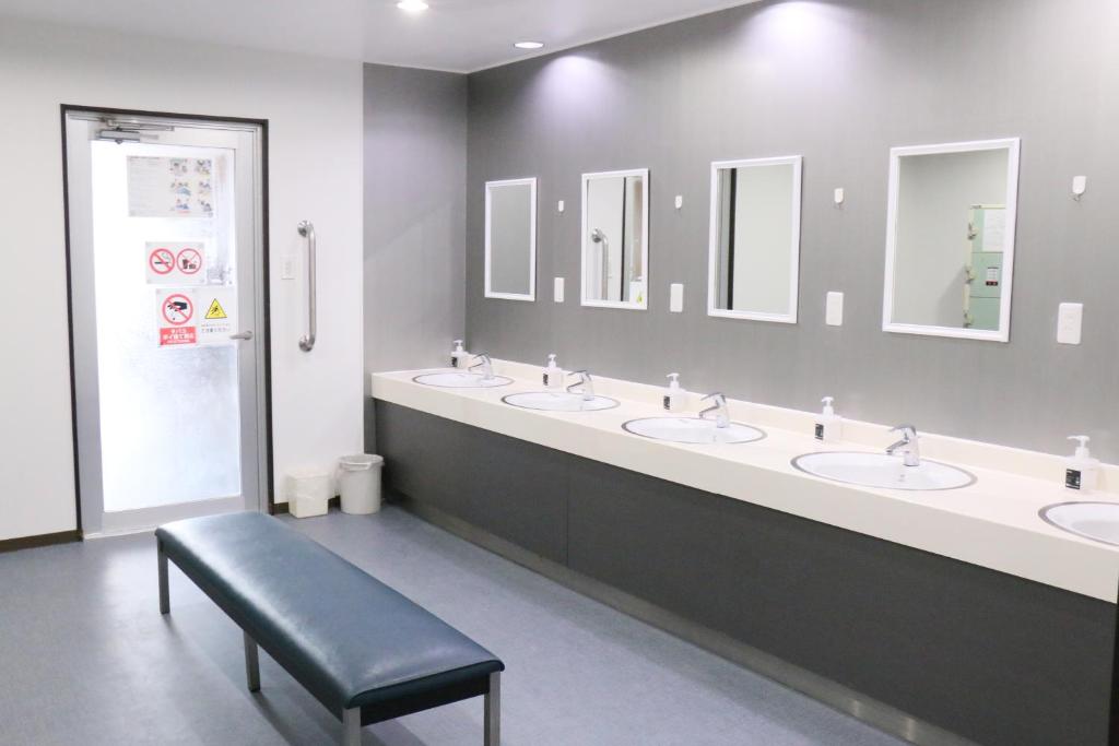 Koupelna v ubytování Hotel Shin-Imamiya