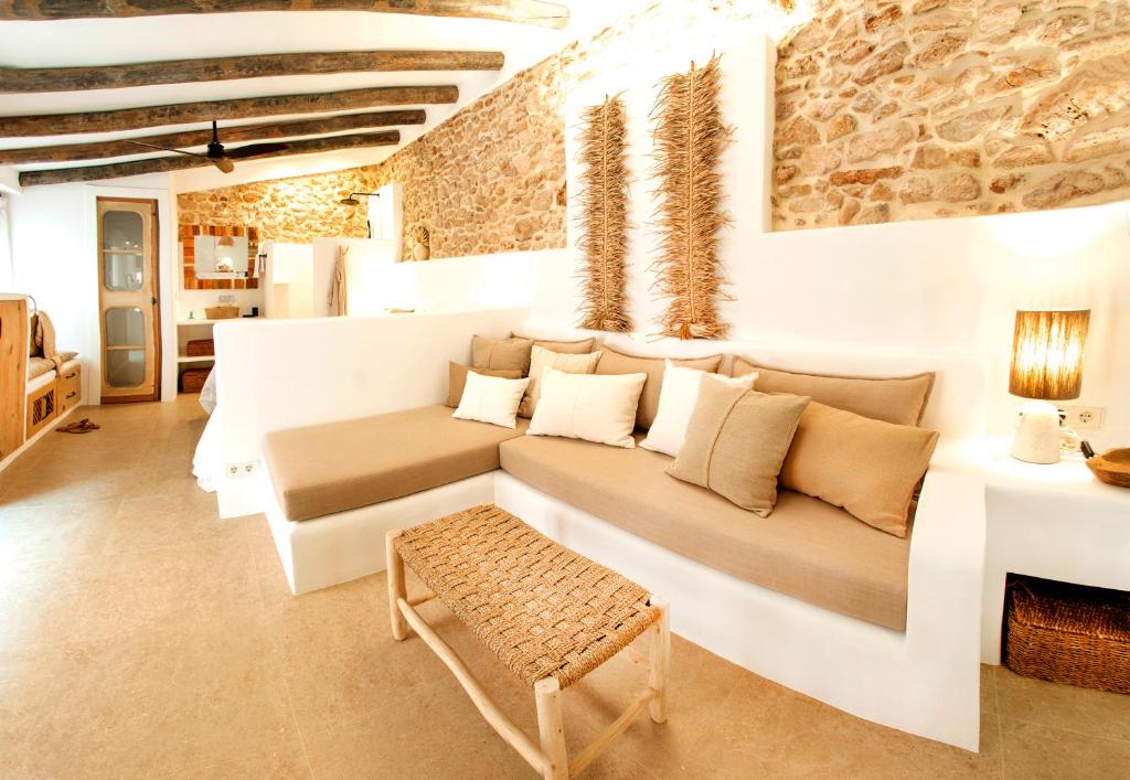 Posezení v ubytování Villa Marineta - Apartamento con encanto en el puerto de Dénia - MyM Mediterranean Houses