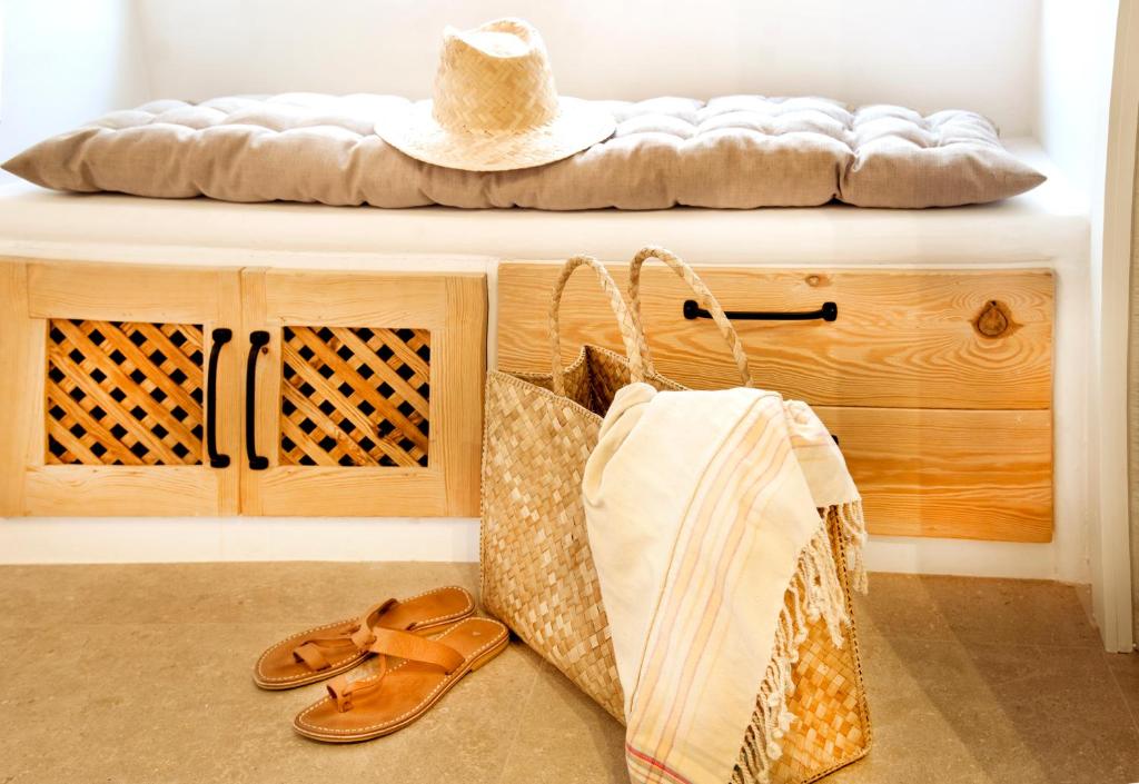 Postel nebo postele na pokoji v ubytování Villa Marineta - Apartamento con encanto en el puerto de Dénia - MyM Mediterranean Houses