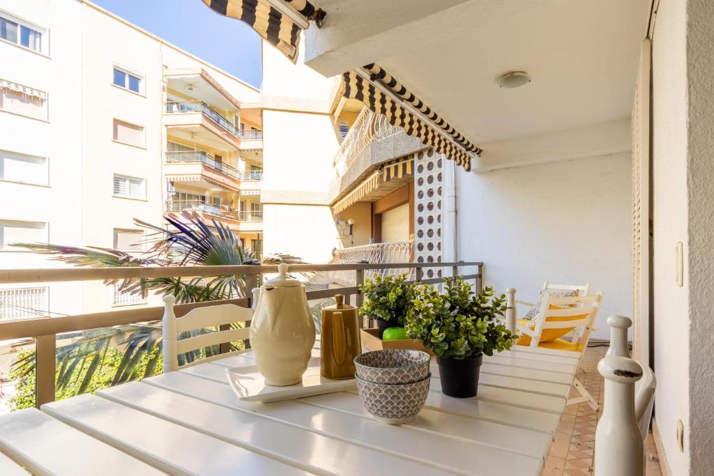 A balcony or terrace at ARAGON PREMIUM ARYSAL