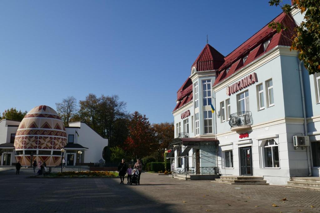 Budova, kde se hotel nachází